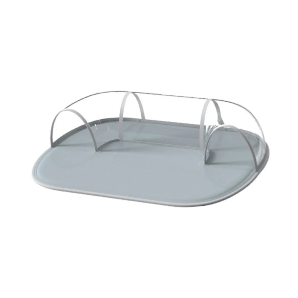 Cat Cooling Bed with Tunnel Waterproof Water Filled Bed Comfortable Play Tube for Indoor Cats Bunny Exercise Hamster Summer