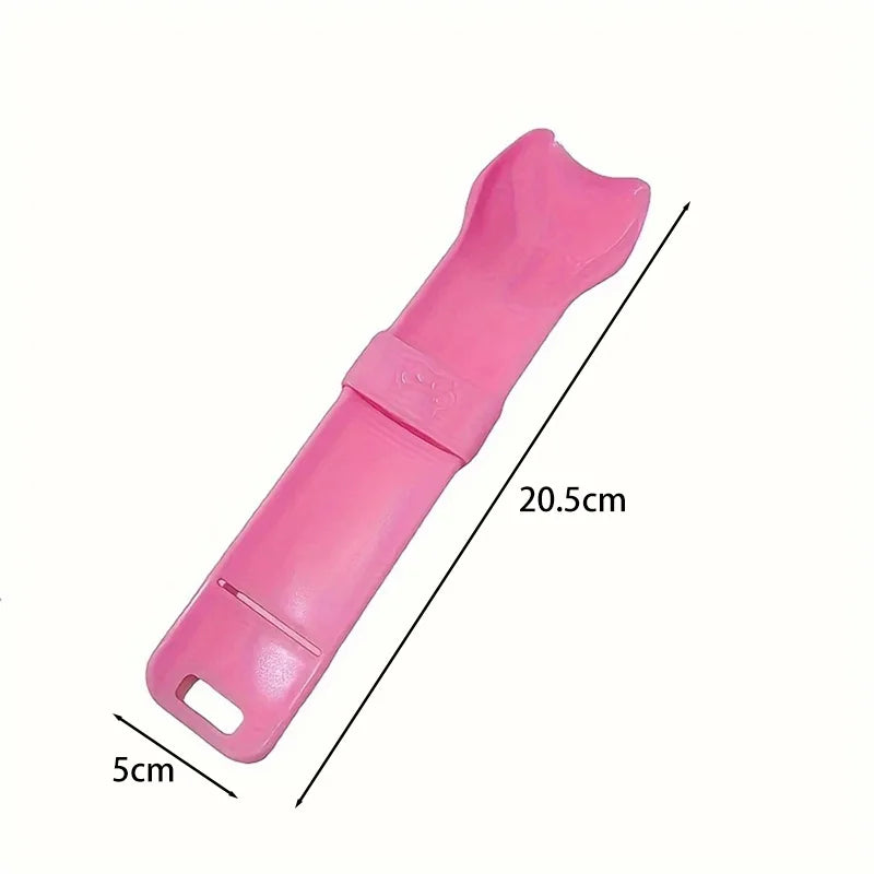 Cat Strip Squeeze Spoon Cat Bar Feeder Pet Food Spoon Pet Supplies Spoon Licking Wet Cat Handling Pet Liquid Snacks Feeding Tool