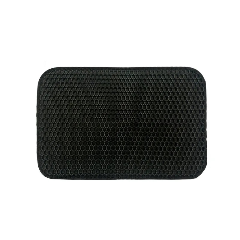 Waterproof Double Layer Cat Litter Mat Cat Litter Box Mat Cats Sand Removal Pad Bed Mat Pet Clean Pad Cat Accessories 5 Sizes