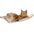 Cat Playground Wooden Cat Climbing Shelf Space Saving Wear Resistant Sisal Rope Cat Stairs with Cushion Pet Wall Steps Training