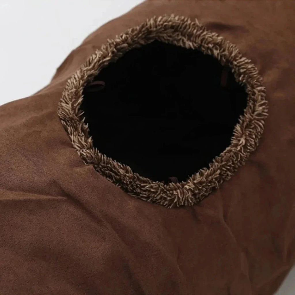 Cat Toys Tente Chat Suede Long 125cm Cat Tunnel Collapsible Tunnel Non-staining Dirt-resistant Simple Style Pet Products Pet Toy