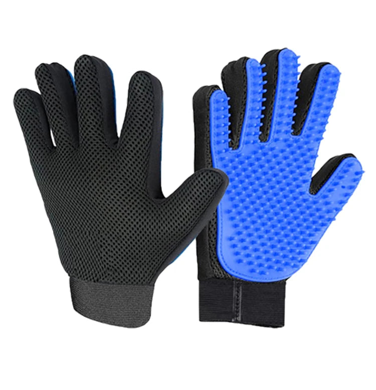 Pet Cat Grooming Gloves Cats Hair Brush and Comb Gloves to Bathe Dogs Cleaning Hair Removal for Dog Animal Use Accessoies
