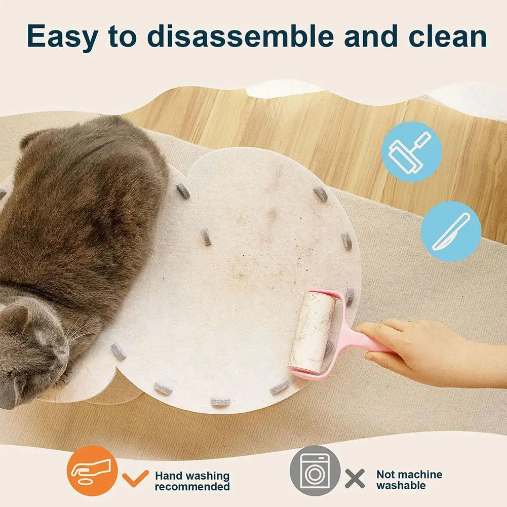 Cozy Semi-Enclosed Cat Nest Hiding Cave with Pet Tunnel, Four Seasons Universal, Wear-Resistant & Durable, Interactive Foldable